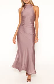 Petal & Pup Posie Halter Maxi Dress