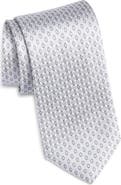 Canali Geometric Silk Tie