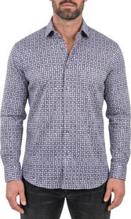 Maceoo Fibonacci Contemporary Fit Button-Up Shirt