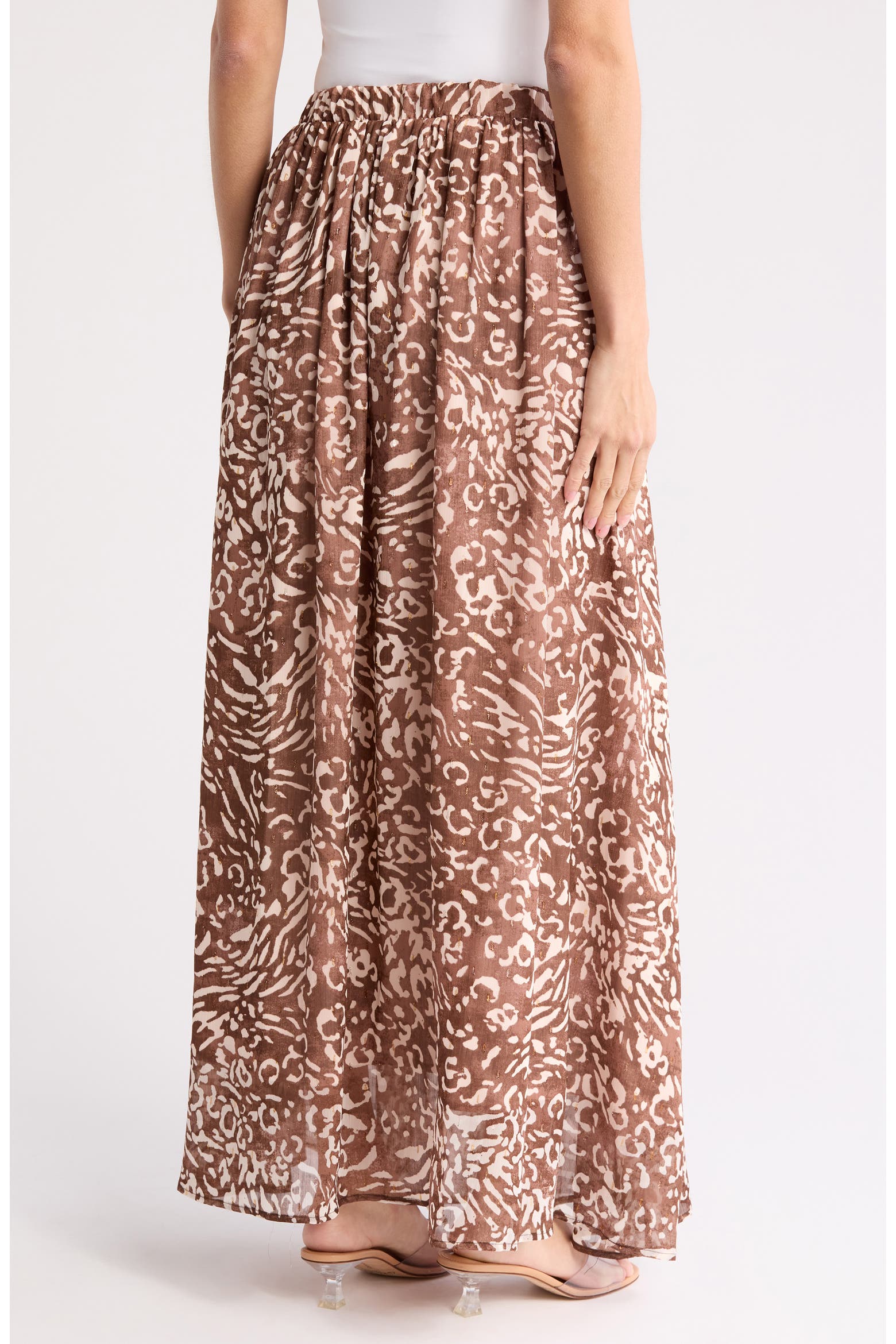 Animal Print Maxi Skirt (Women) | Nordstromrack