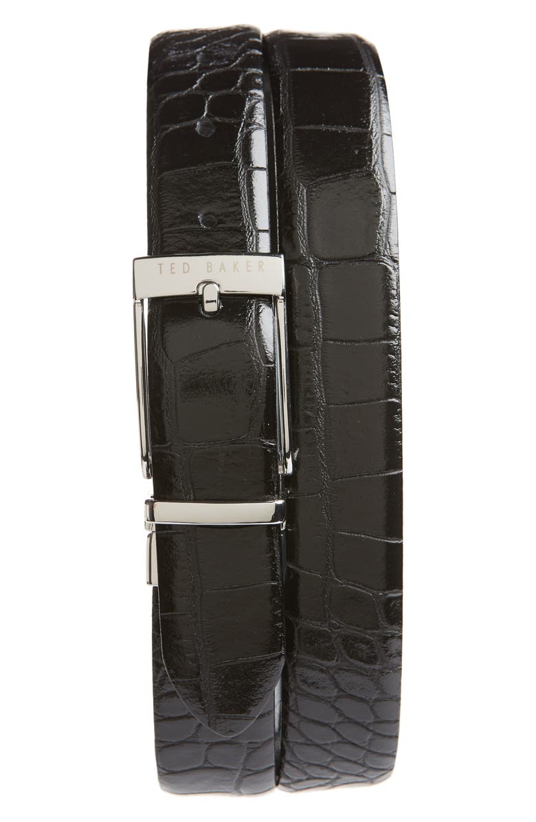 Ted Baker London Penna Reversible Leather Belt, Main, color, 