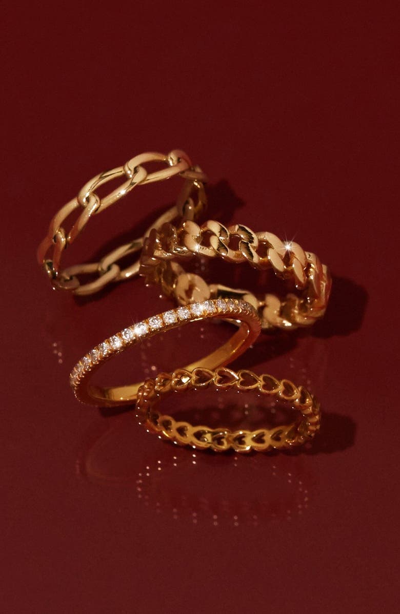 Aurate New York Open Link Ring, Alternate, color, Yellow