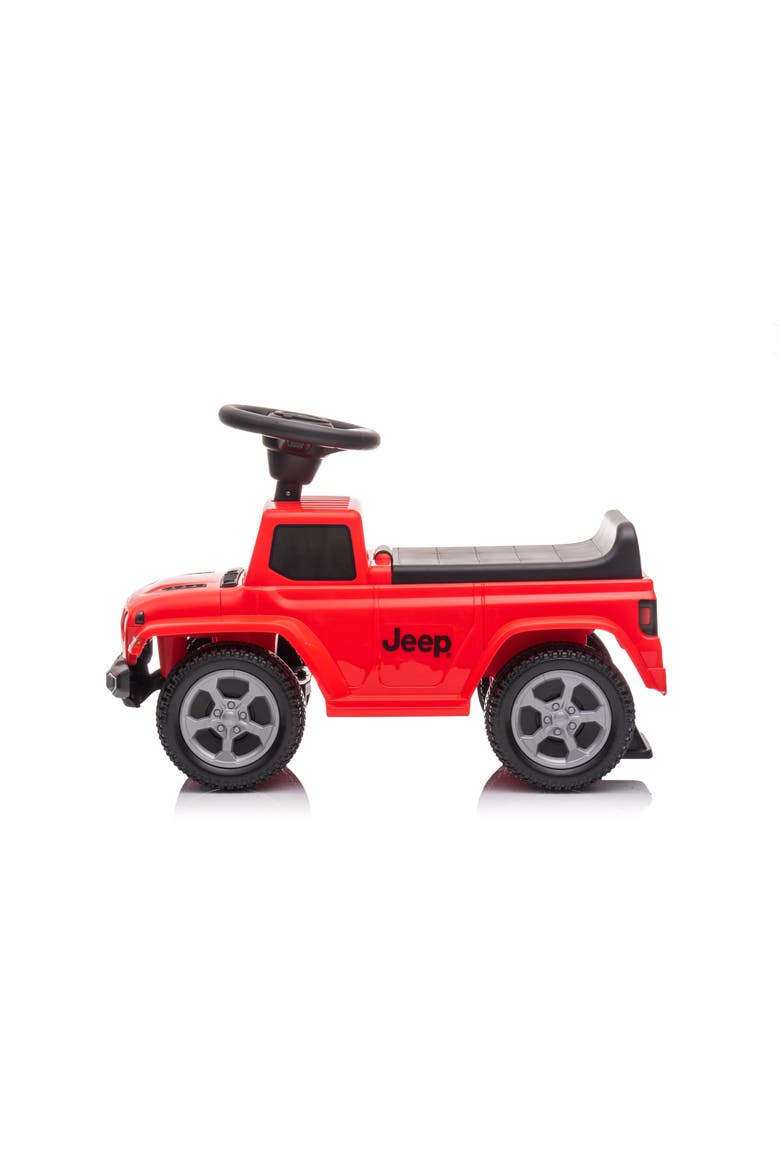 Jeep Rubicon Foot to Floor Ride-On for Toddlers, Alternate, color, RED