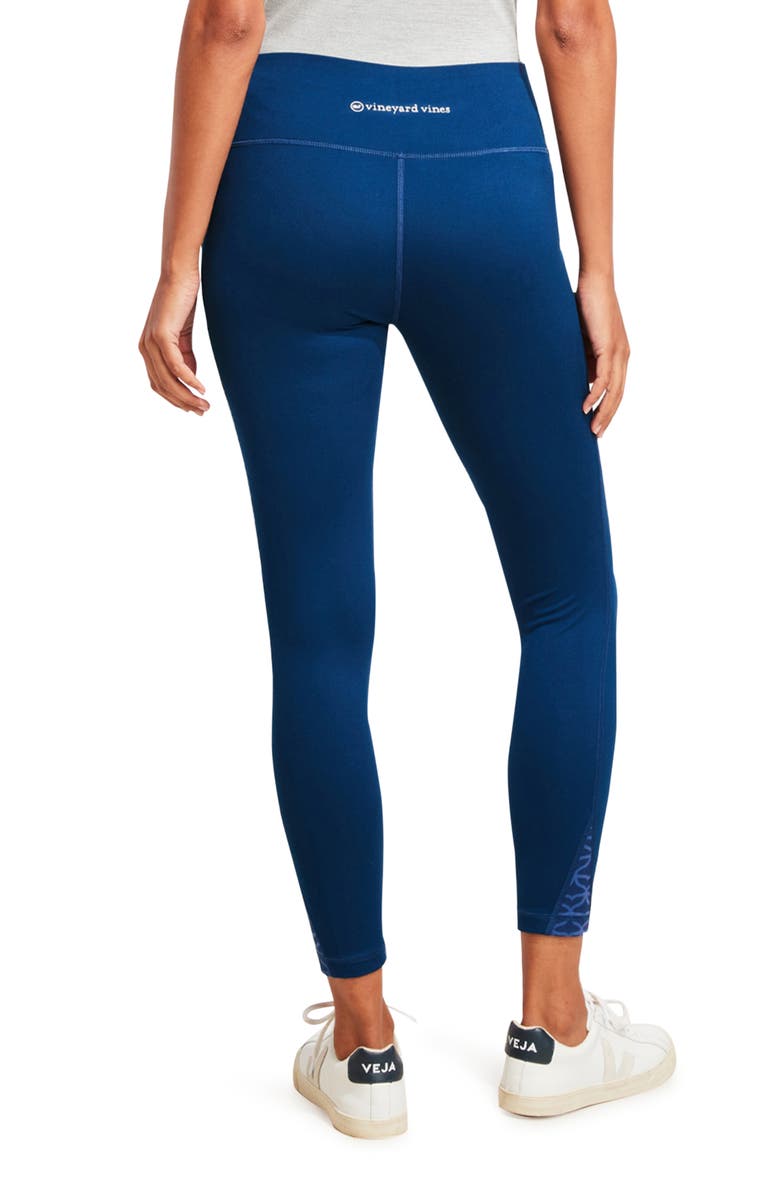 vineyard vines Solid Leggings, Alternate, color, 