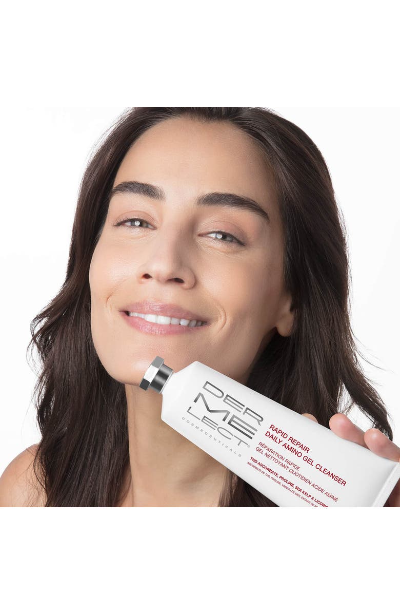 Dermelect RAPID REPAIR Daily Amino Gel Cleanser, Alternate, color, Clear