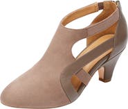 Comfortview The Sage Suede-Like Shootie Pump