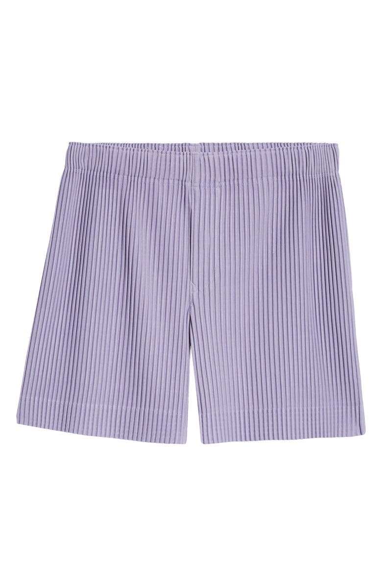 Homme Plissé Issey Miyake MC July Pleated Shorts, Alternate, color, 