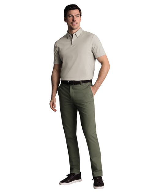 Charles Tyrwhitt Ultimate Non-iron Chinos In Green