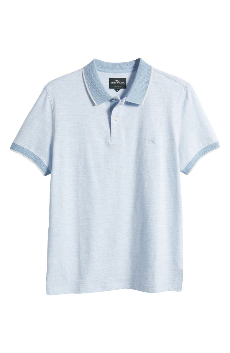 Rodd & Gunn Langs Beach Sports Fit Slub Tipped Polo, Alternate, color, 