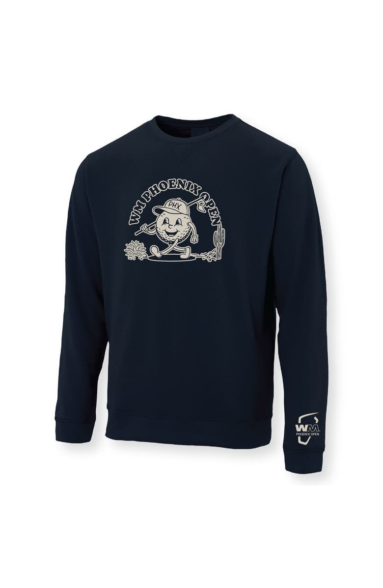 AHEAD Men's Ahead  Blue 2024 WM Phoenix Open Sandlake Pullover Sweatshirt, Alternate, color, Blue