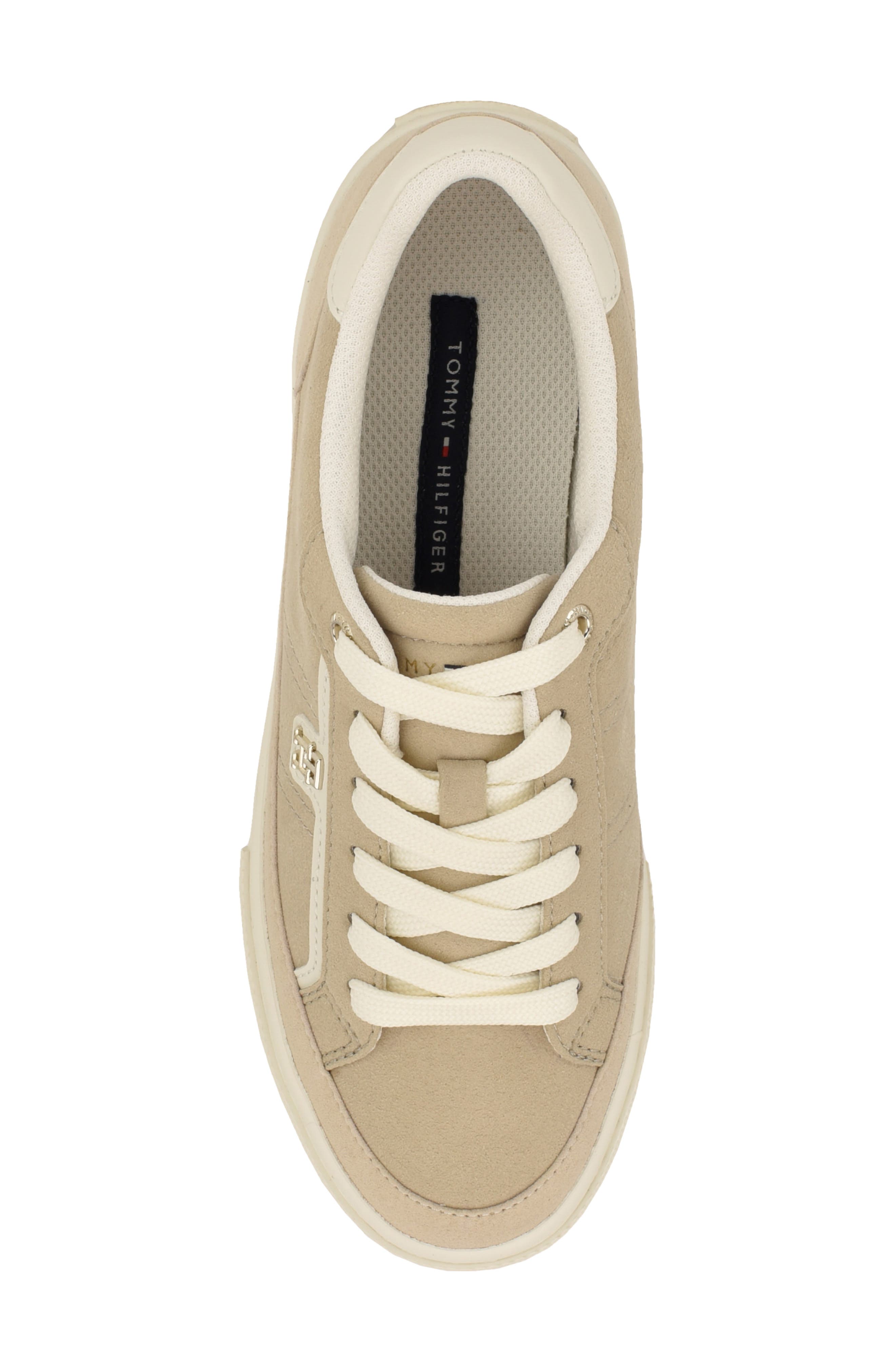 Tommy Hilfiger Lencet Sneaker, Alternate, color, Ivory