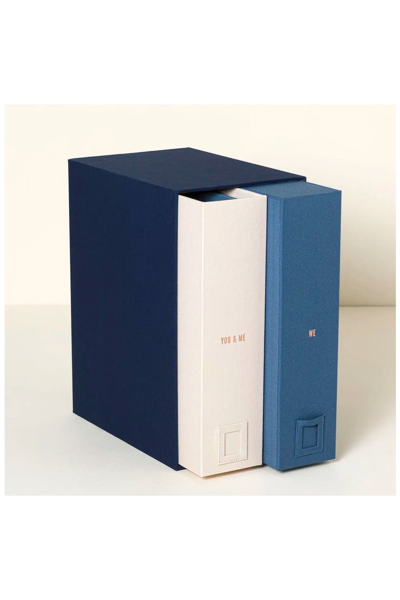 Wedding Keepsake Library by Savor, Alternate, color, Blue