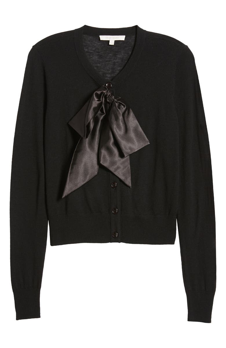 Favorite Daughter The Take a Bow Cardigan, Alternate, color, Black