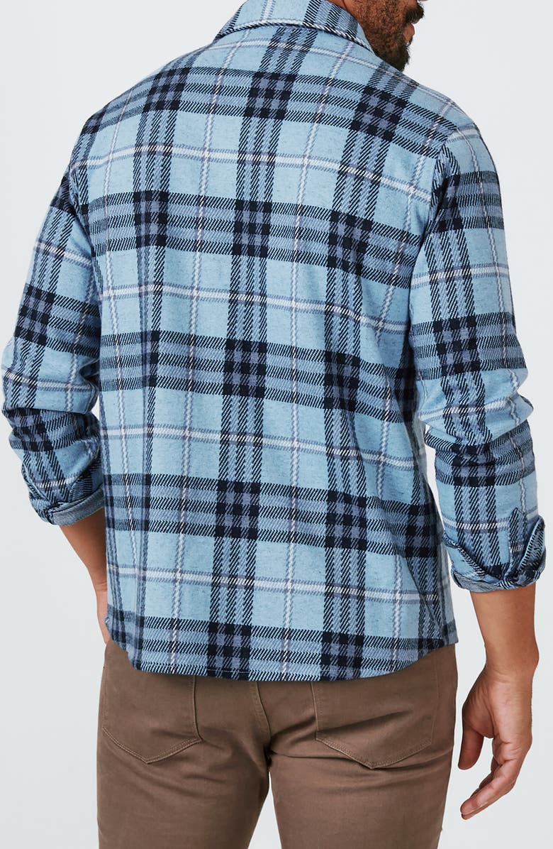 7 Diamonds Generations Plaid Button-Up Shirt, Alternate, color, Light Blue