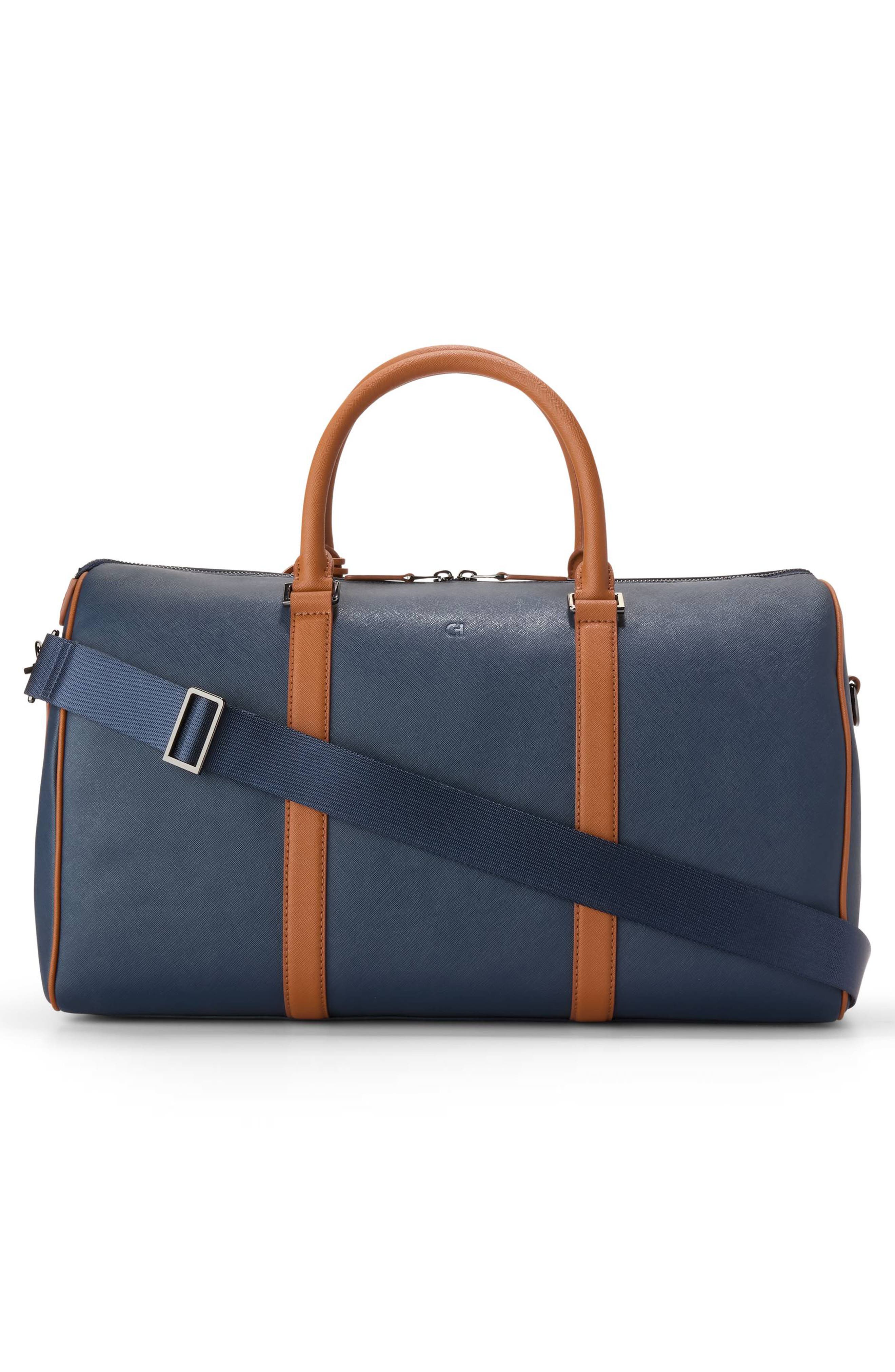 Cole Haan Sloane Saffiano Leather Packall Duffle Bag, Alternate, color, 