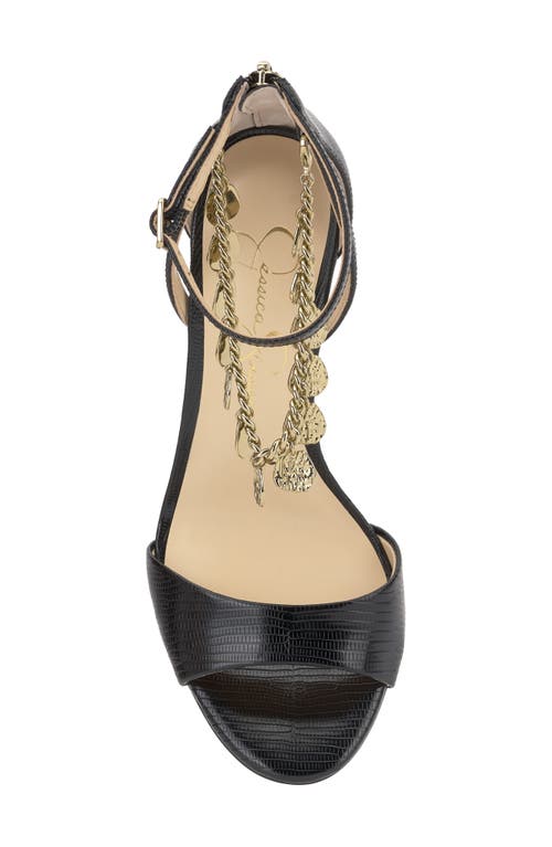 Jessica Simpson Jetser Ankle Strap Sandal In Black