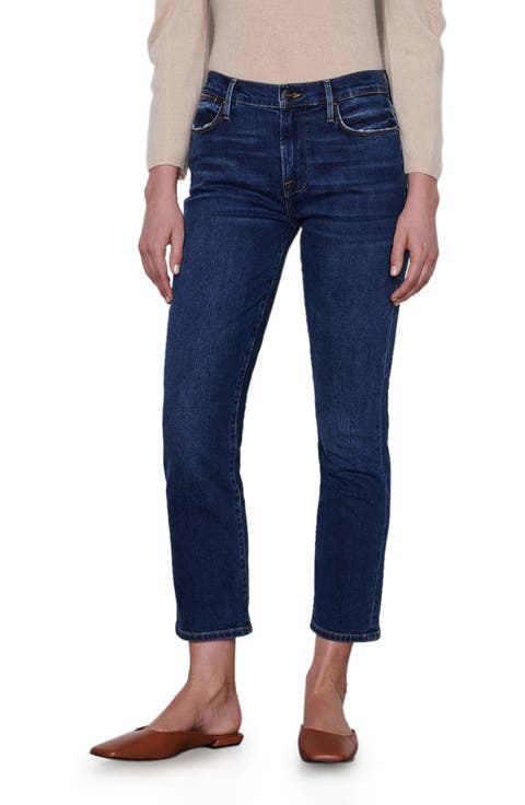 Le High Ankle Straight Leg Jeans