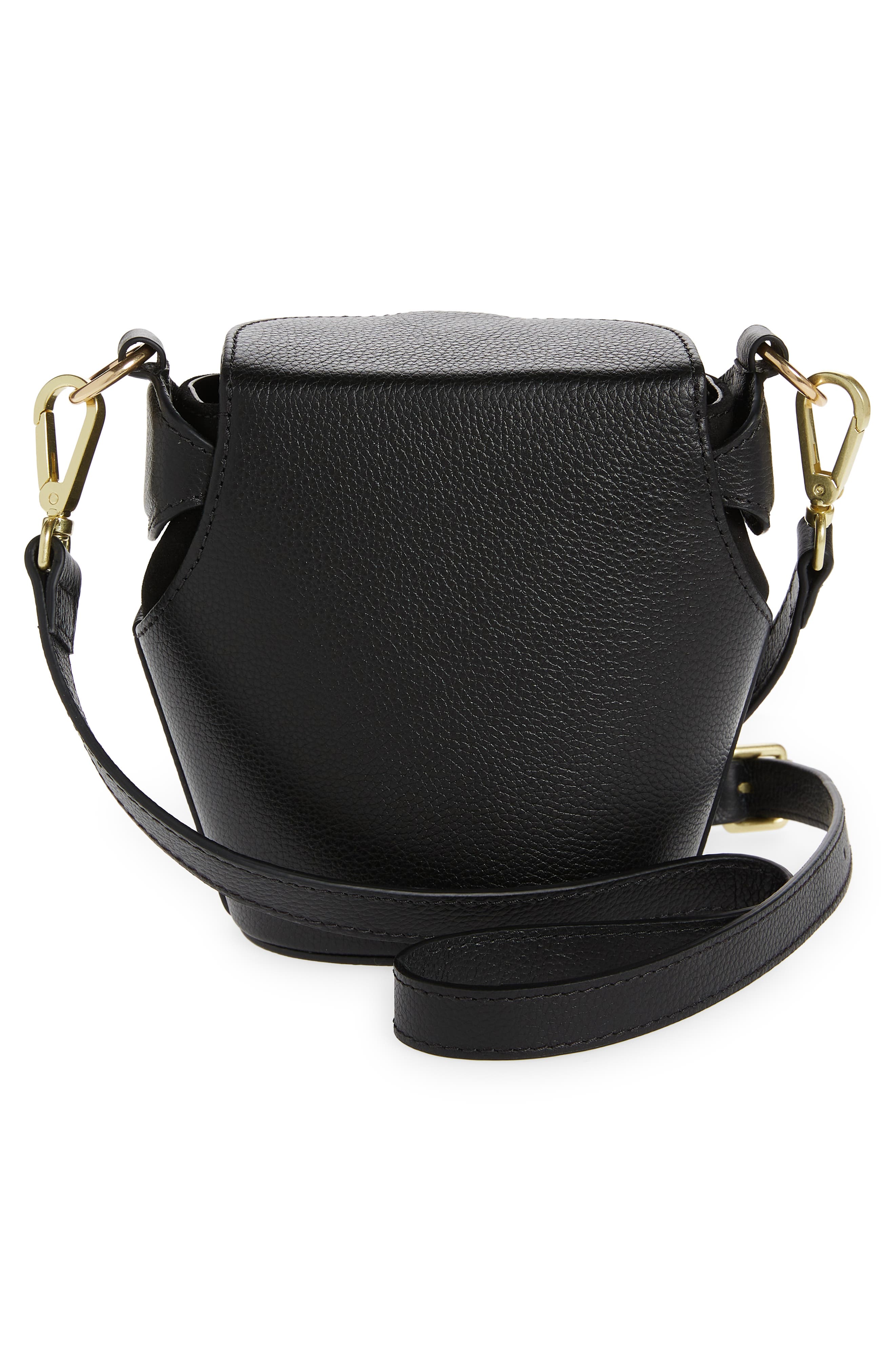 See by Chloé Joan Box Leather Bucket Crossbody Bag, Alternate, color, 