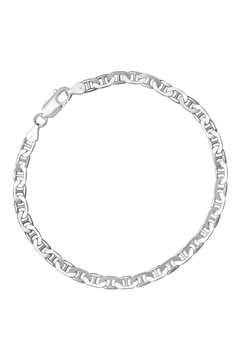 Men's Thin Mariner Chain Bracelet, Alternate, color, SILVER