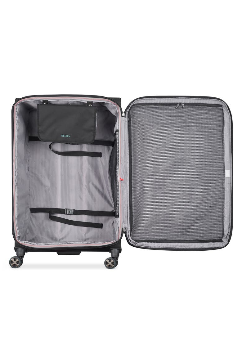 Helium DLX 29-Inch Softside Spinner Luggage, Alternate, color, BLACK