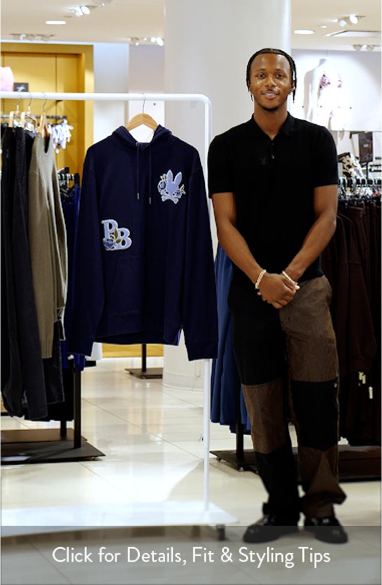 Auguste Floral Patch Hoodie, sales video thumbnail