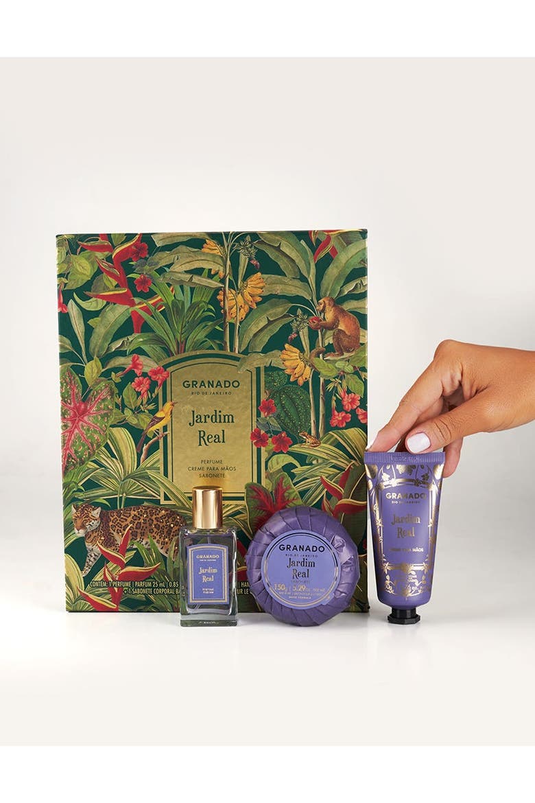 Jardim Real Scented Trio, Alternate, color, Clear