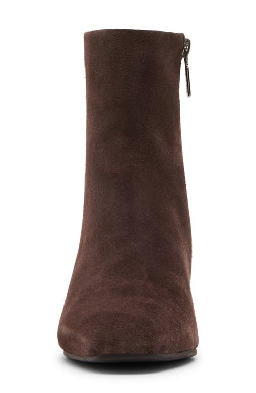 Blondo Shanti Waterproof Leather Kitten Heel Boot In Brown