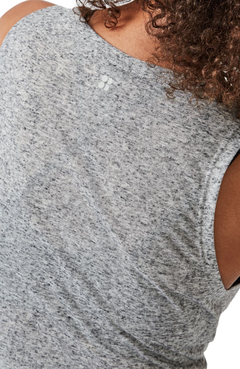 Sweaty Betty Arc Knot Cropped Tank Top, Alternate, color, 