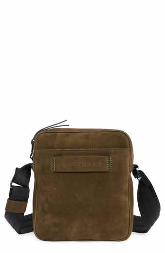Longchamp LC3D Nubuck Crossbody Bag
