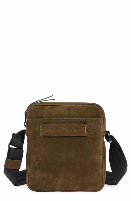 Longchamp LC3D Nubuck Crossbody Bag