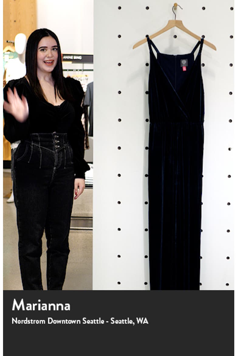Sleeveless Velvet Jumpsuit video
