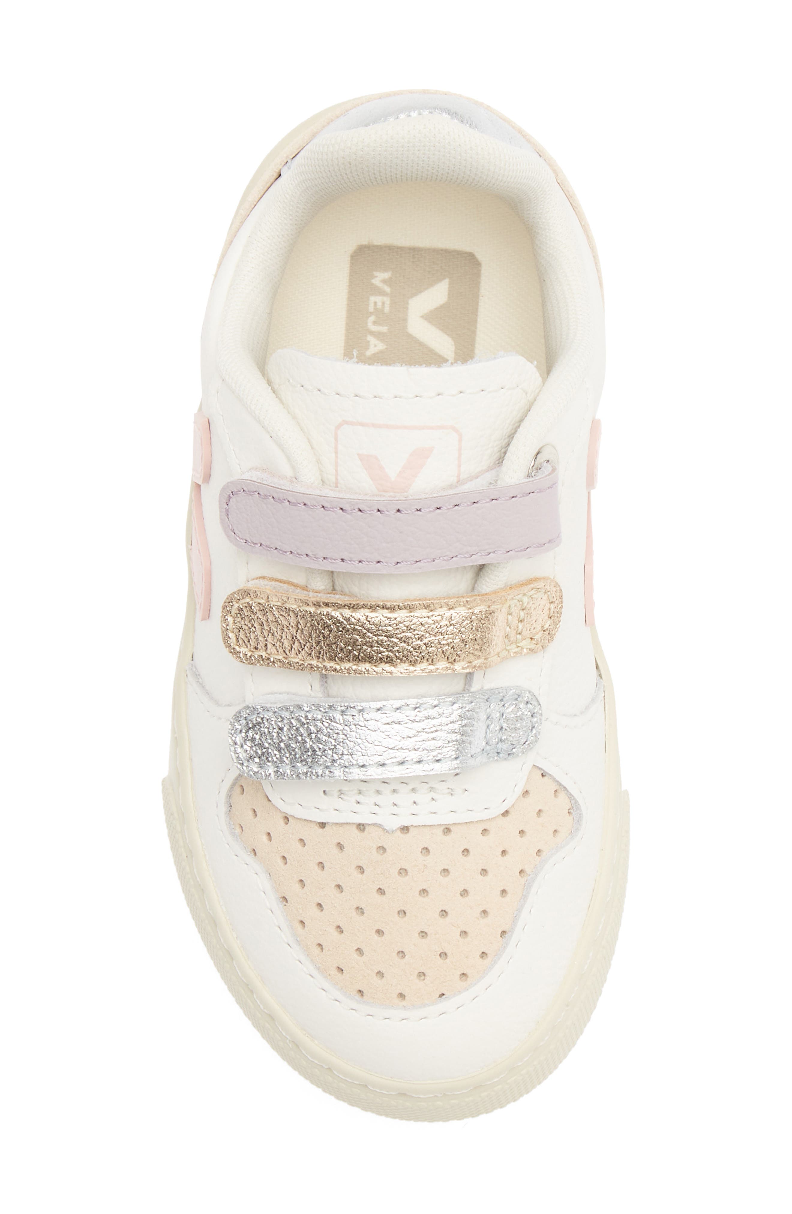 Kids' V-10 White Petale Sneaker, Alternate, color, WHITE PETALE