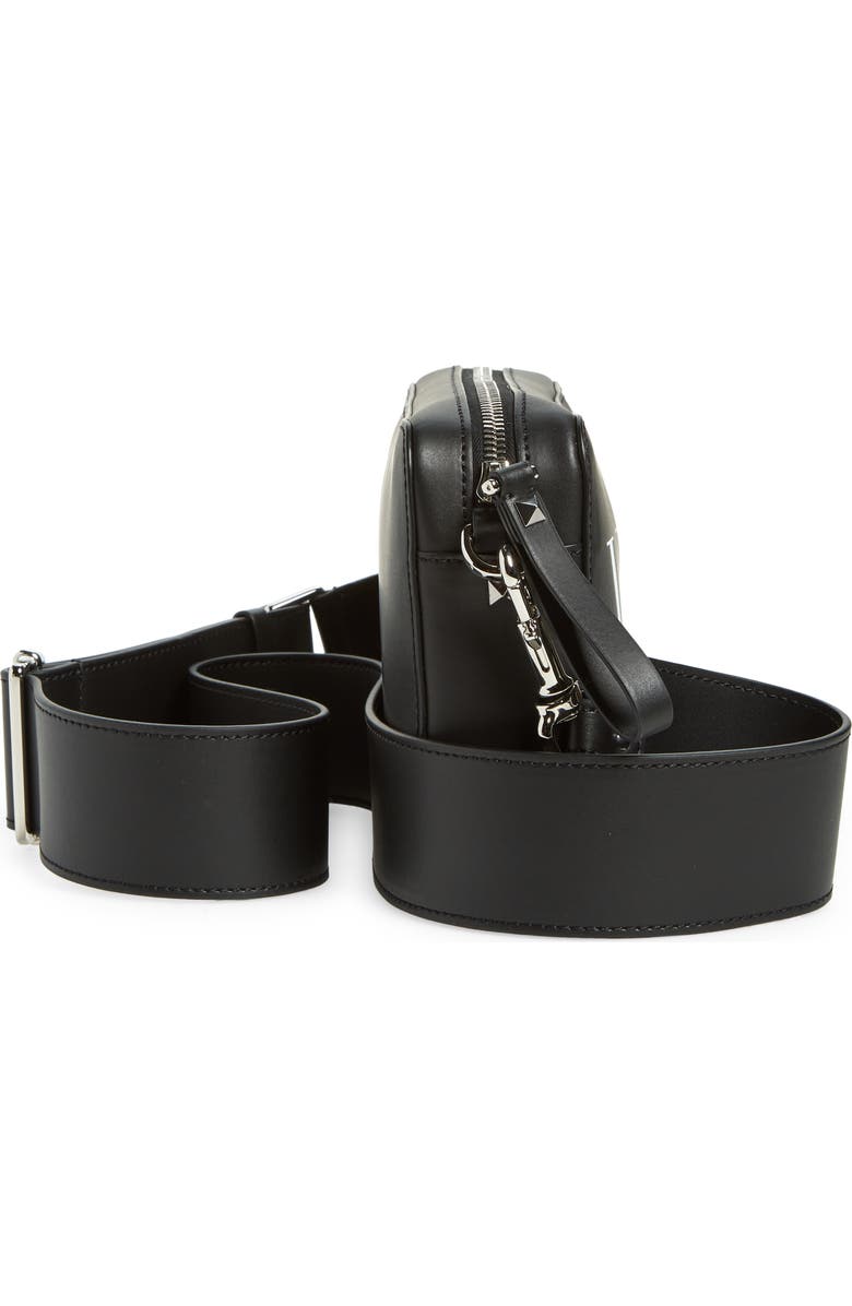 Valentino Garavani VLTN Leather Crossbody Bag, Alternate, color,