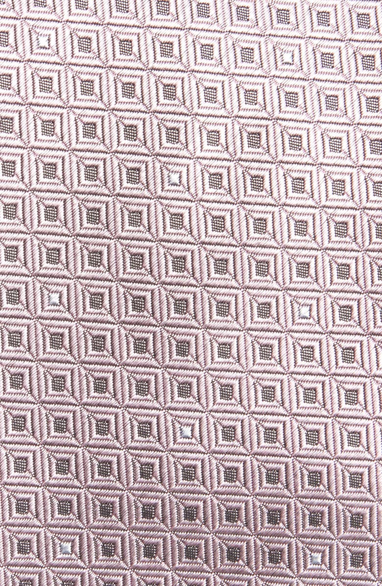 Brioni Geometric Pattern Silk Tie, Alternate, color,