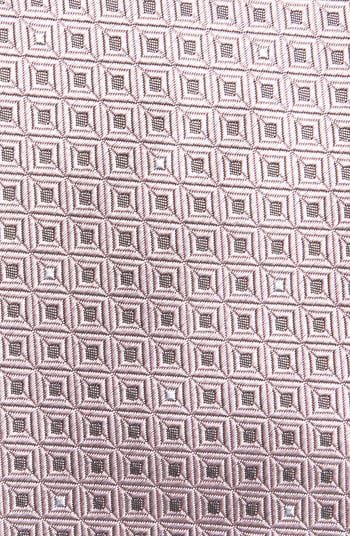 Geometric Pattern Silk Tie