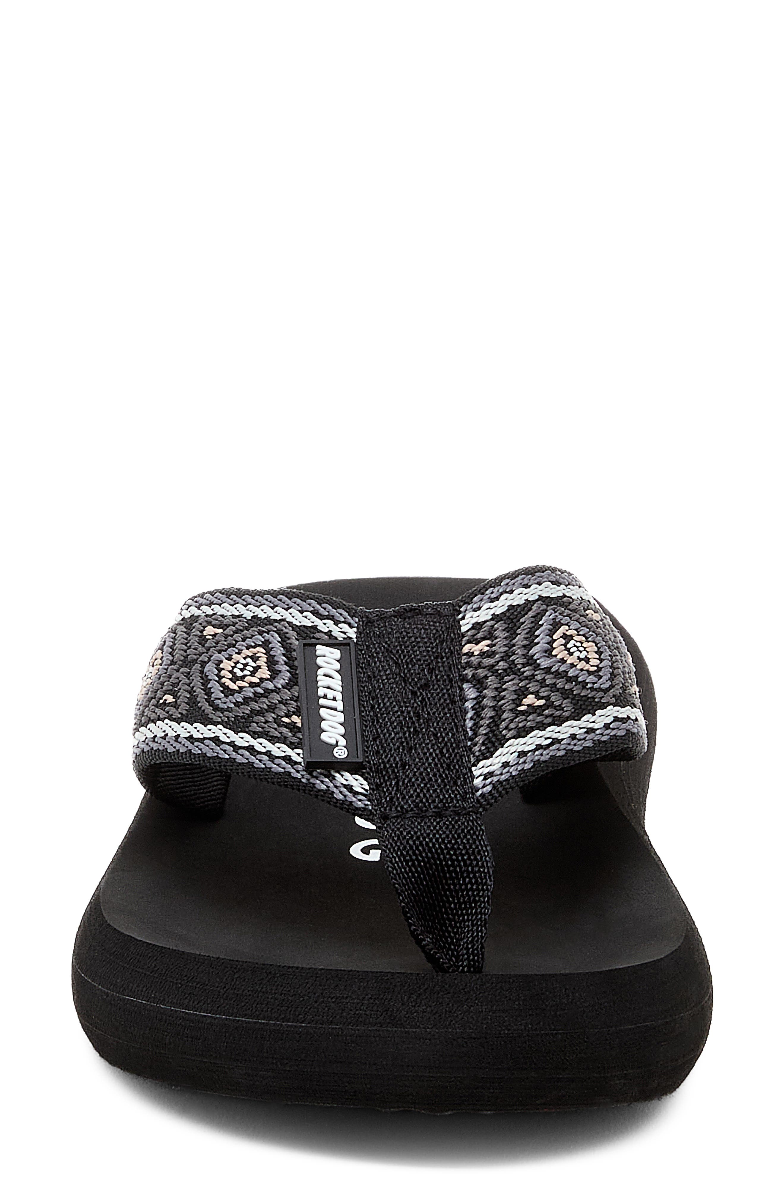 Spotlight2 Flip Flop, Alternate, color, BLACK MULTI