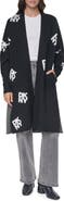 DKNY Stack Logo Long Cardigan