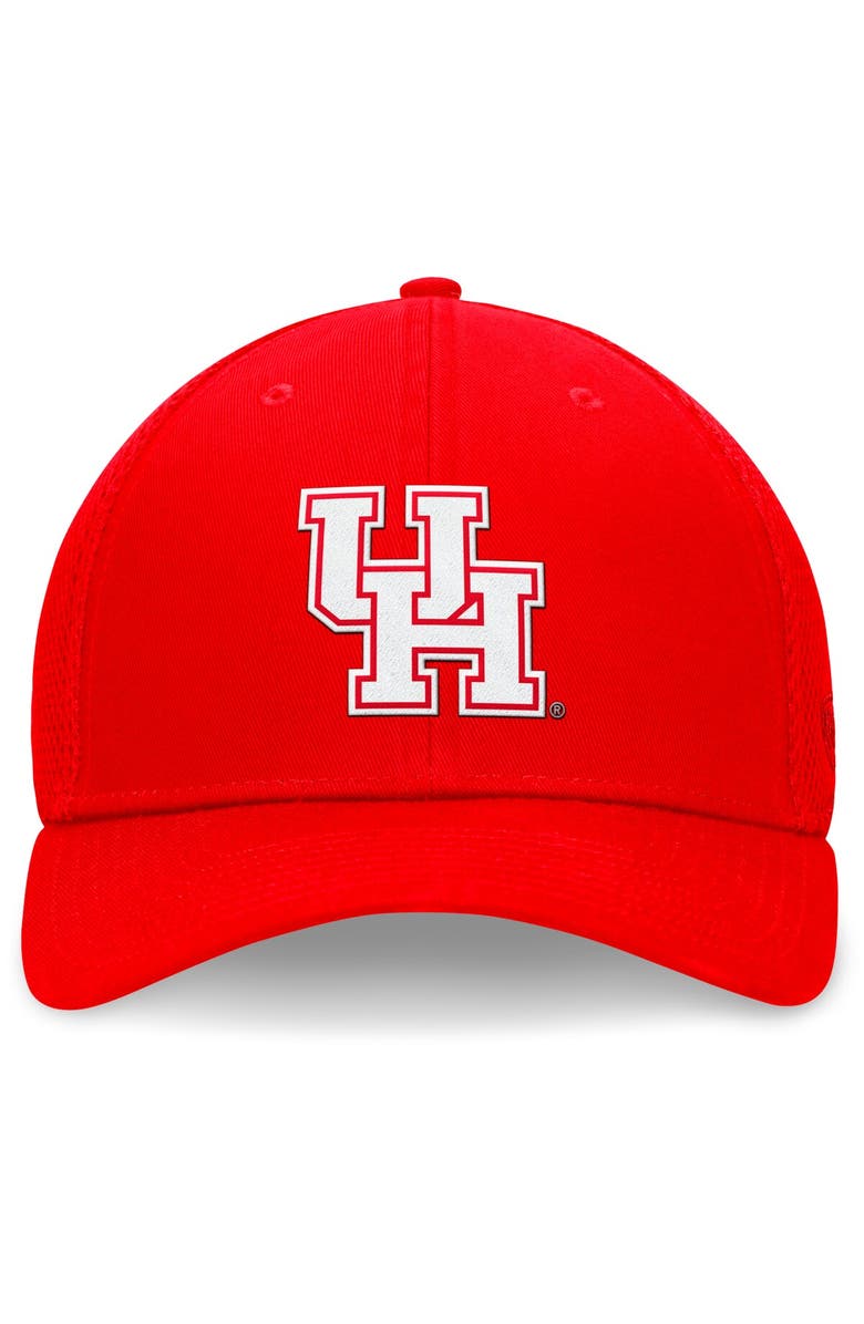 TOP OF THE WORLD Men's Top of the World Red Houston Cougars Spacer Flex Hat, Alternate, color, Red