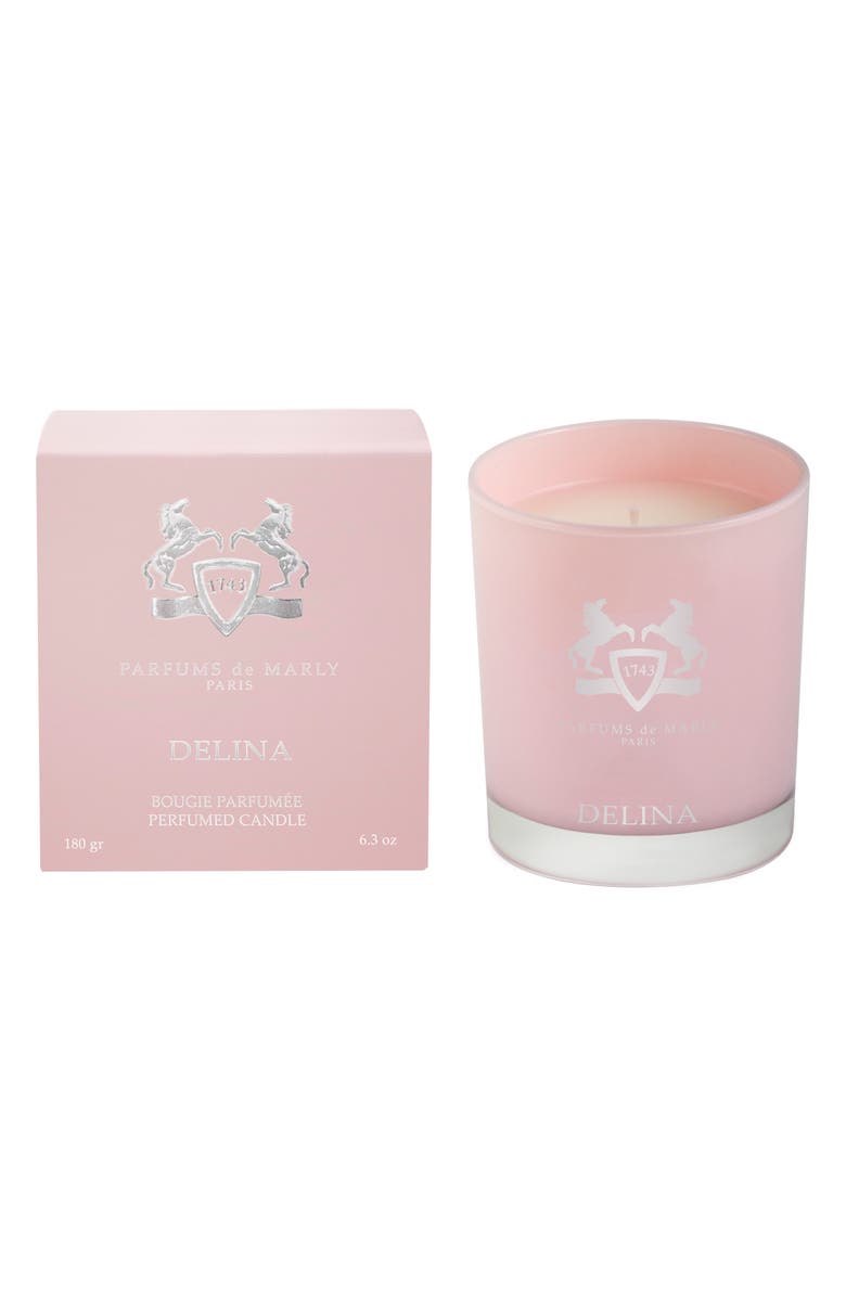 Parfums de Marly Delina Candle, Alternate, color, 