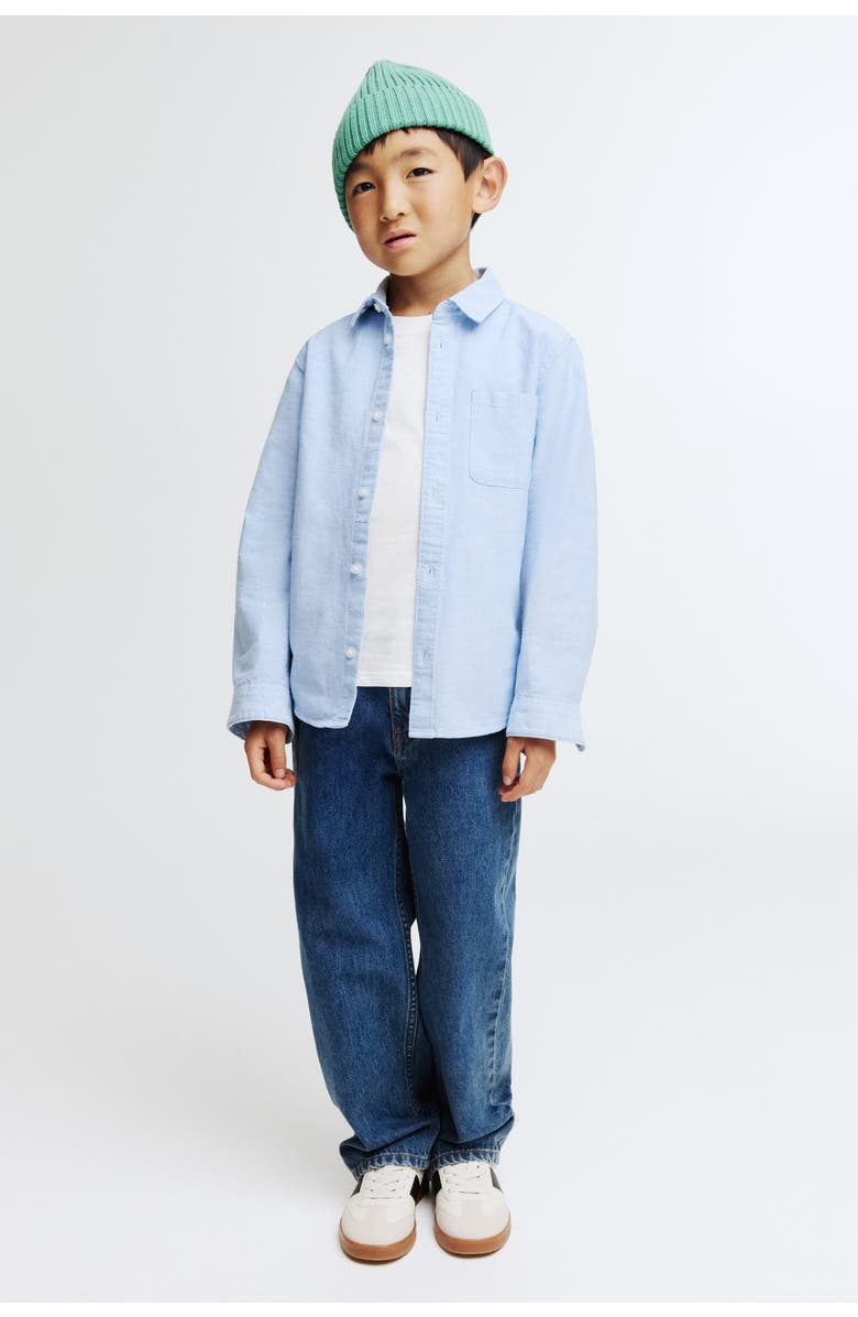 H&M Loose Fit Jeans, Alternate, color, Denim Blue