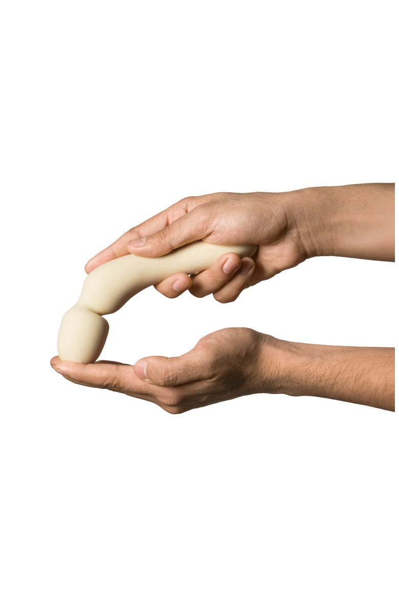 Min Mini Wand Vibrator, Alternate, color, BUTTER