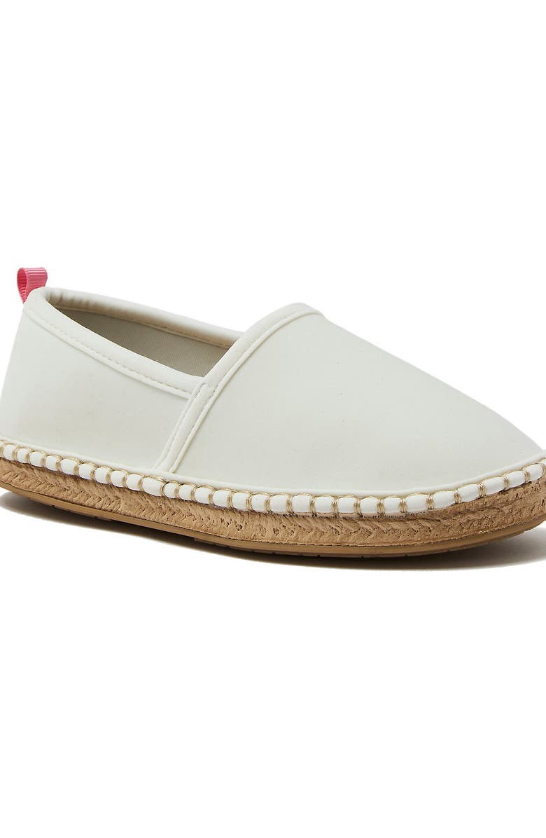 Lands' End Kids Espadrille Beach and Water Shoes, Alternate, color, White