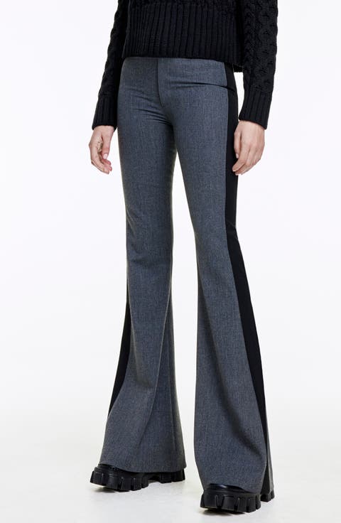 Tuxedo Stripe Bootcut Pants