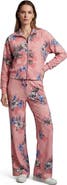 Lords of Harlech Exotic Floral Womens Wide Leg Lounge Pant