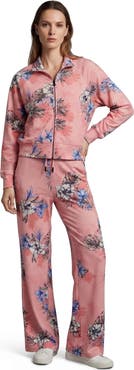 Lords of Harlech Exotic Floral Womens Wide Leg Lounge Pant