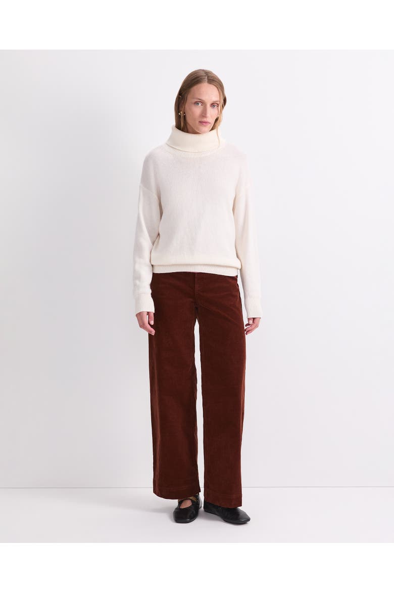 Sunshine Roll Neck Jumper, Alternate, color, Winter White