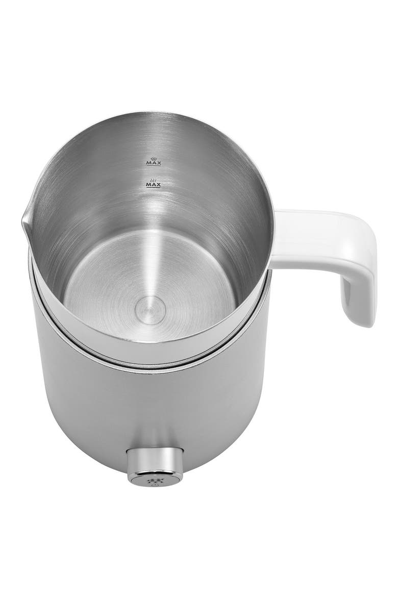 Enfinigy Milk Frother, Alternate, color, SILVER