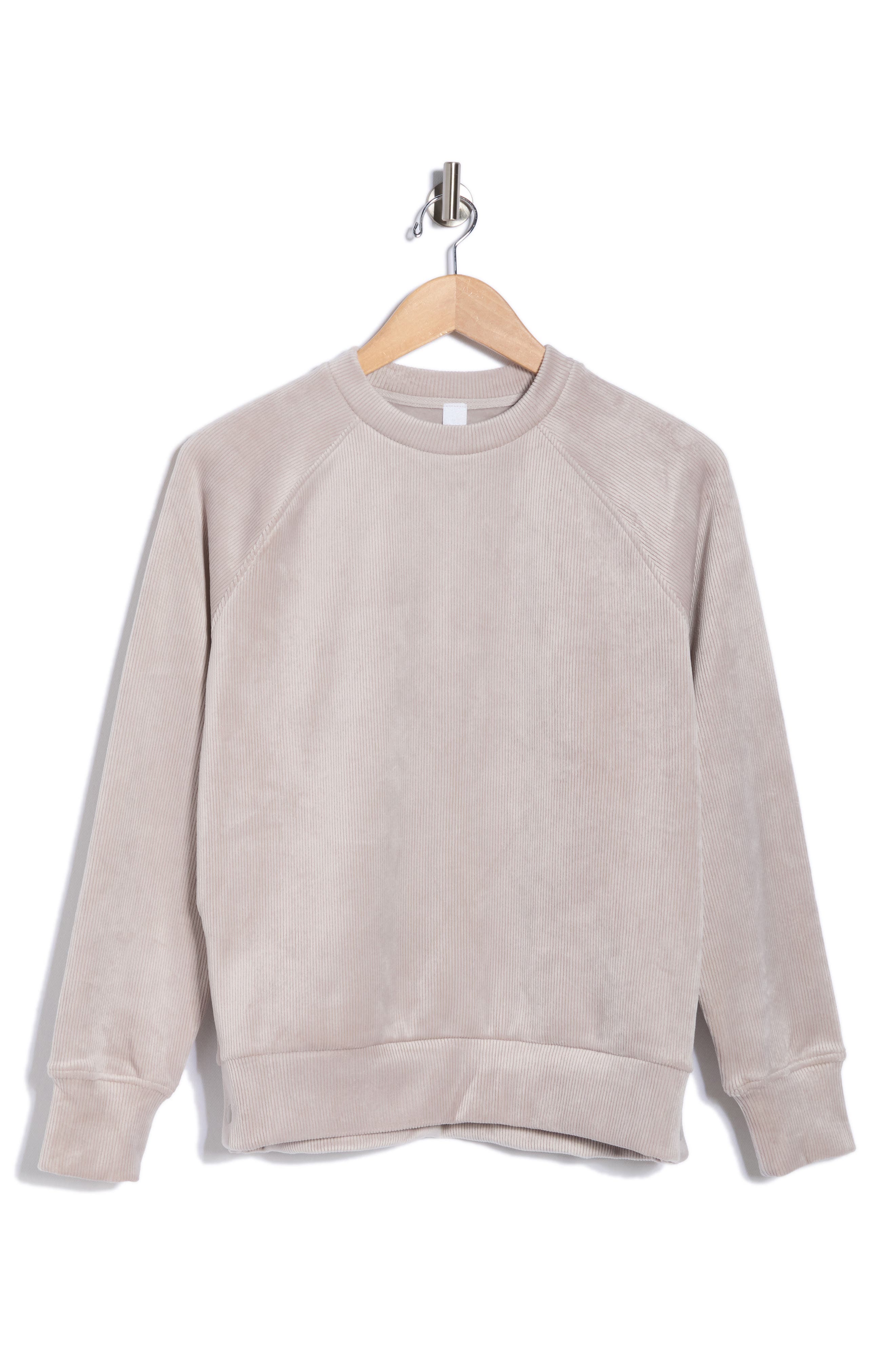 YOGALICIOUS Sophie Dreamy Ribbed Velour Sweatshirt