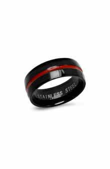 Men's Two Tone Stainless Steel Ring