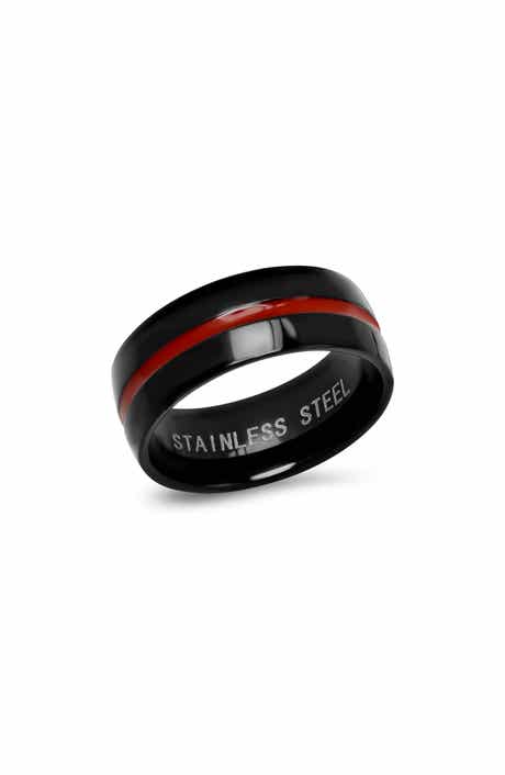 Stainless Steel Band Ring